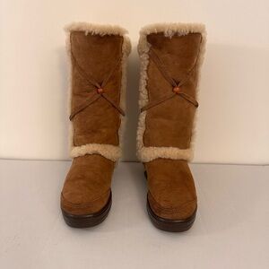 UGG Nightfall Women’s Tall Chestnut Shearling Boots
